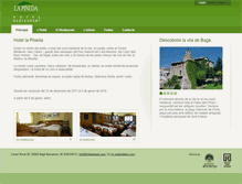 Tablet Screenshot of hotelpineda.com